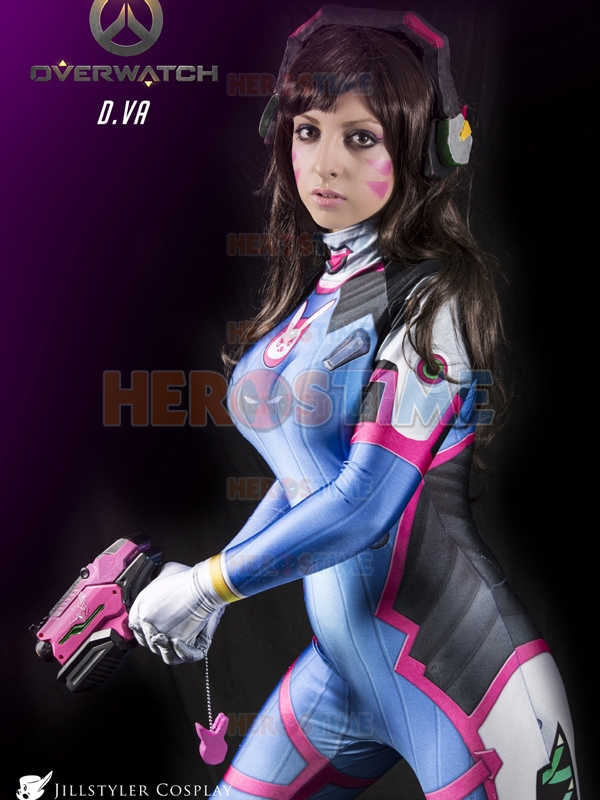 D.Va Costume Video Game Overwatch Cosplay Costume